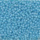 Miyuki rocailles Perlen 11/0 - Opaque light blue lustered 11-433